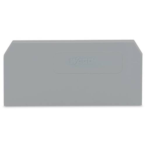 WAGO 279-325 Abschluss- und Trennplatte Grau 100 St.