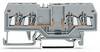 WAGO 279-815/281-410 Diodenklemme 4 mm Zugfeder Belegung: L Grau 100 St.