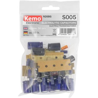 Kemo S005 Elektrolyt-Kondensator Sortiment 50 Teile kaufen