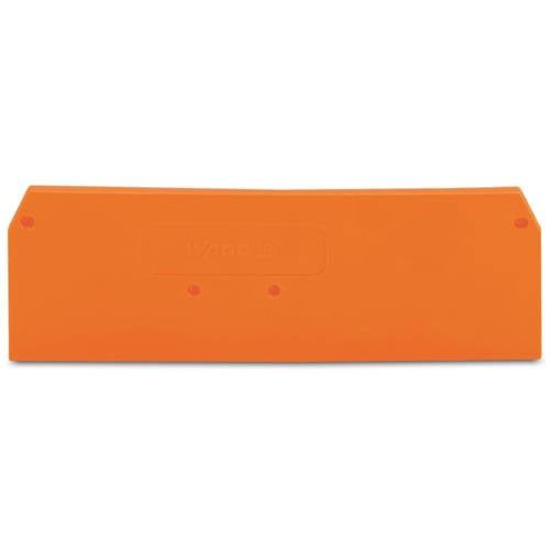 Thumbnail - WAGO 280-315 Abschluss- und Trennplatte Orange 100 St.