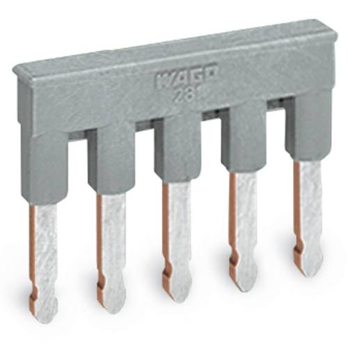 WAGO 280-485 Brückungskamm Grau 100 St.
