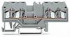 WAGO 280-603 Durchgangsklemme 5 mm Zugfeder Orange 100 St.