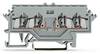 WAGO 280-606 Basisklemme 5 mm Zugfeder Belegung: L Grau 100 St.