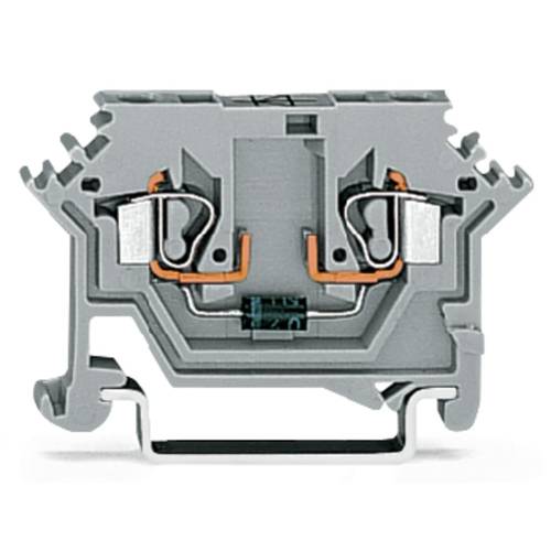 WAGO 280-613/281-410 Diodenklemme 5 mm Zugfeder Belegung: L Grau 100 St.