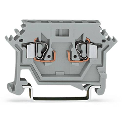WAGO 280-616 Basisklemme 5 mm Zugfeder Belegung: L Grau 100 St.