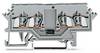 WAGO 280-623/281-410 Diodenklemme 5 mm Zugfeder Belegung: L Grau 100 St.