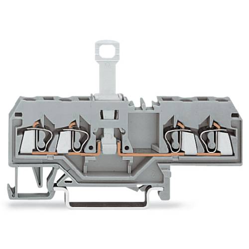 WAGO 280-676 Trennklemme 5 mm Zugfeder Belegung: N Blau 50 St.