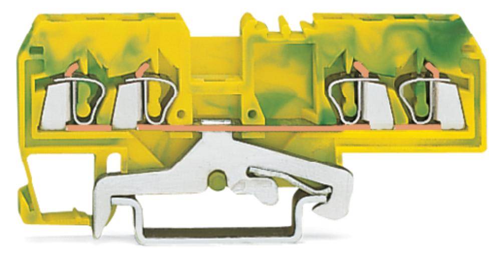 WAGO Sl-Klemme grün/gelb 280-677 2,5qmm, 4 Leiter