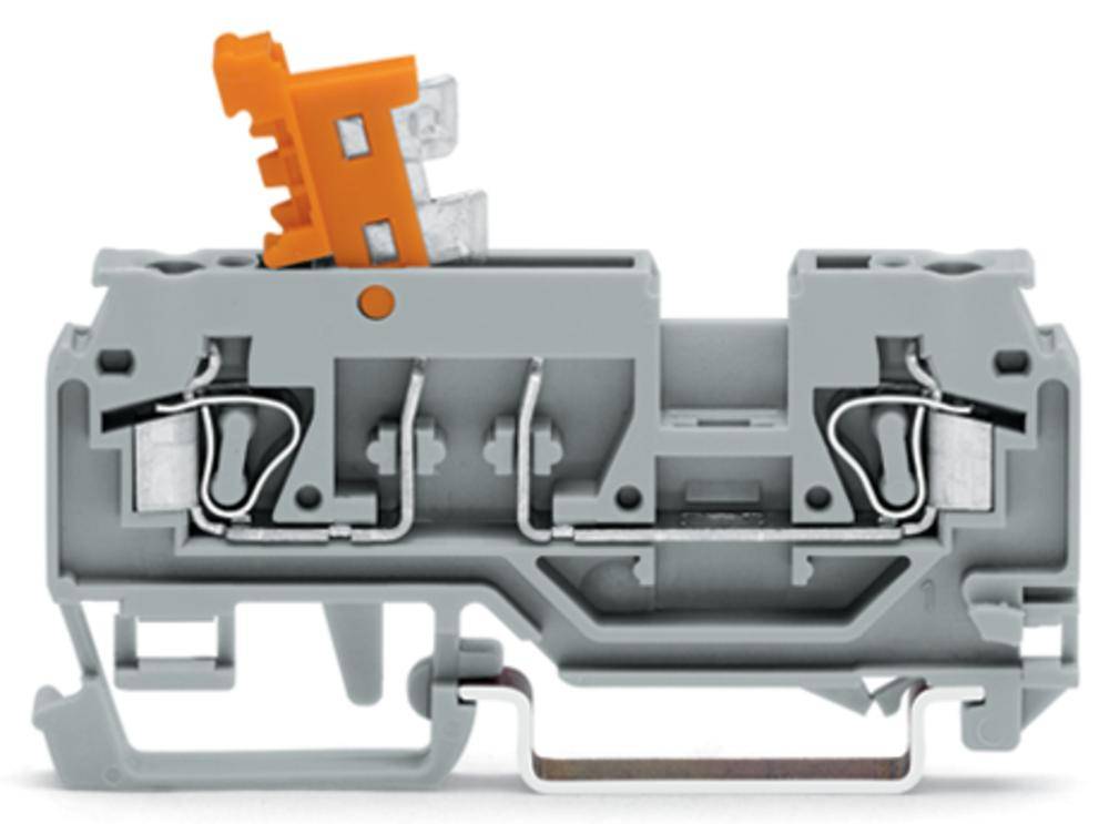 WAGO 2-L-Trenn-u.Messkl. 2,5qmm 280-870 grau/orange 0,08-2,5qmm 400V 6kV