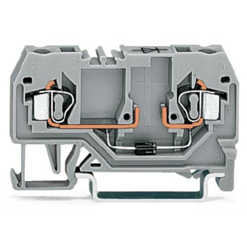 WAGO 280-915/281-410 Diodenklemme 5 mm Zugfeder Belegung: L Grau 100 St.