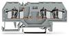 WAGO 281-610 Basisklemme 6 mm Zugfeder Belegung: L Grau 50 St.