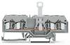 WAGO 281-659 Trennklemme 6 mm Zugfeder Belegung: L Grau 50 St.
