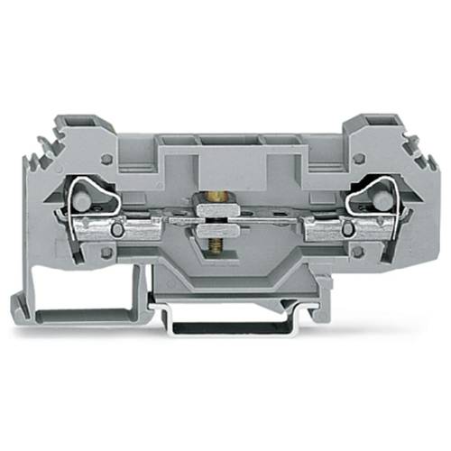 WAGO 282-135 Trennklemme 8 mm Zugfeder Belegung: L Grau 25 St.