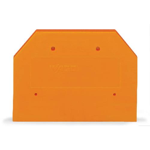WAGO 282-312 Abschluss- und Trennplatte Orange 50 St.