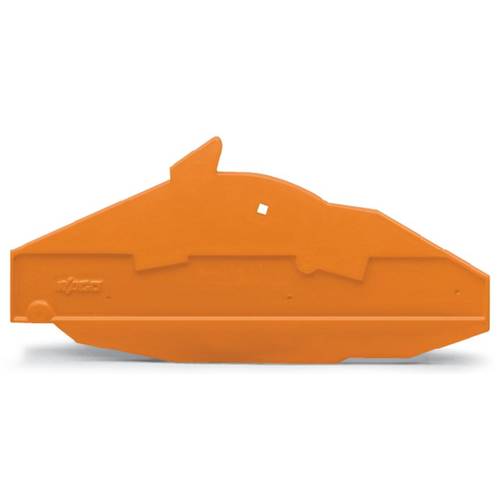 WAGO 282-360 Abschluss- und Trennplatte Grau 50 St.