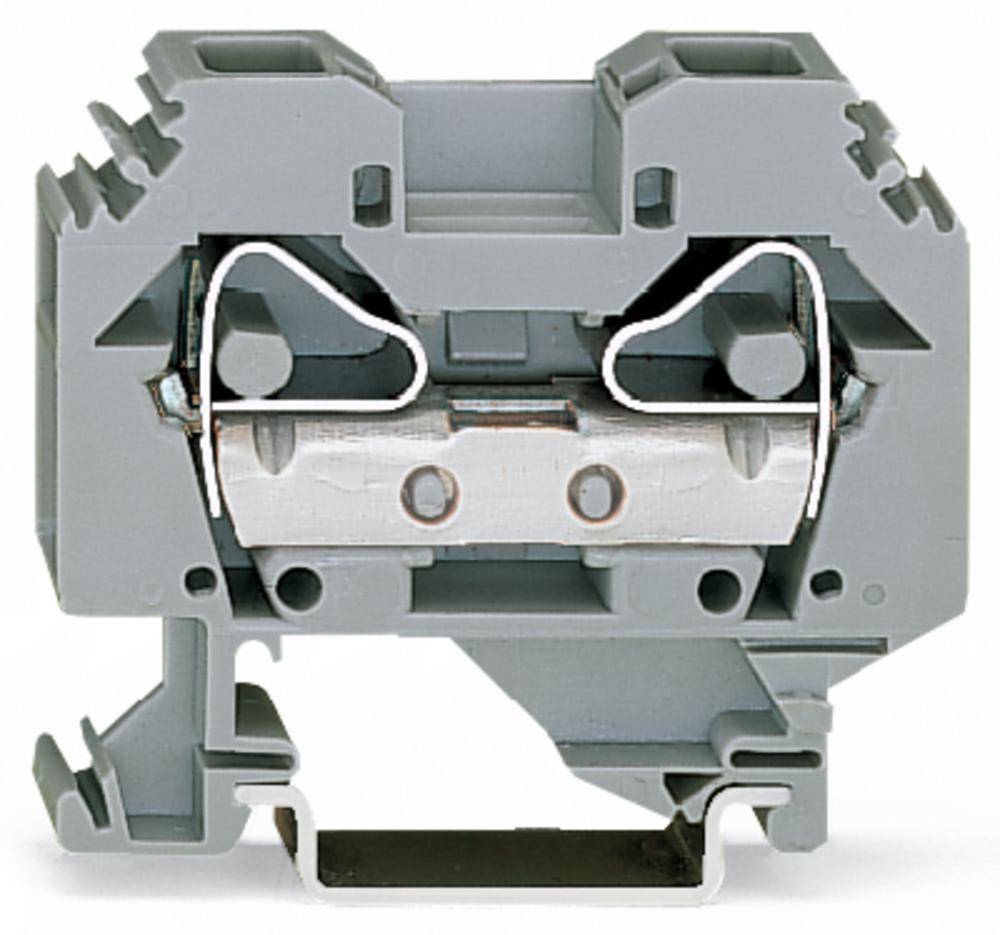 WAGO 2-L-Durchgangsklemme 16qmm 283-101 grau 0,2-16qmm 800V 8kV