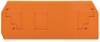 WAGO 283-328 Abschluss- und Trennplatte Orange 50 St.