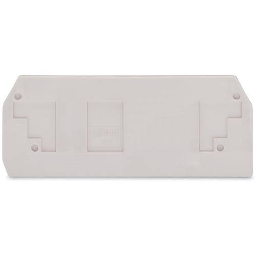 WAGO 283-330 Abschluss- und Trennplatte Lichtgrau 50 St.