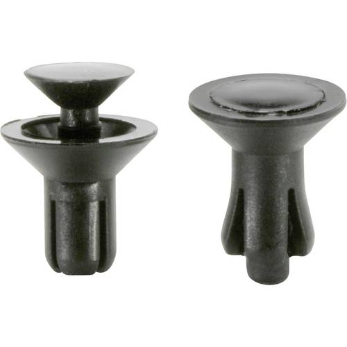 PB Fastener SRCS-4080B SRCS-4080B Spreizniete Loch-Ø 4.2 mm Schwarz 1 St.