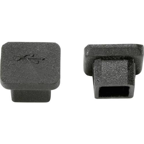 PB Fastener CP-USB-B USB-Schutzkappe Silikon Schwarz 1 St.