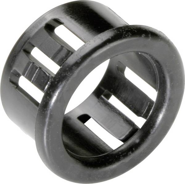 PB Fastener MP10012 Isolierdurchführung Klemm-Ø (max.) 19.1 mm Plattenstärke (max.) 3.2 mm Polyamid Schwarz 1 St.