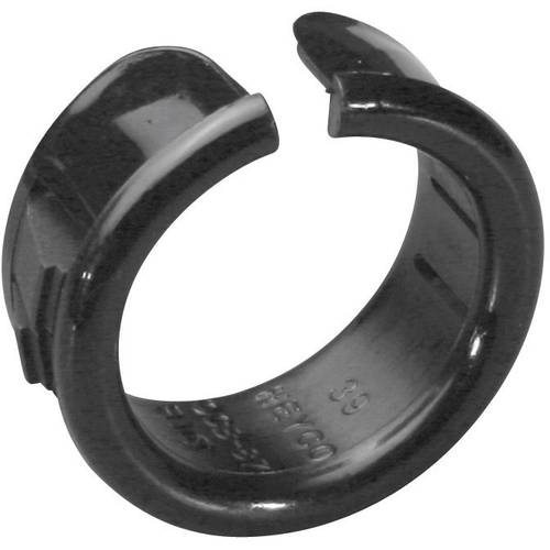 PB Fastener H-2874 Isolierdurchführung seitlich offen Klemm-Ø (max.) 17.1 mm Plattenstärke (max.) 3.2 mm Polyamid Schwar...