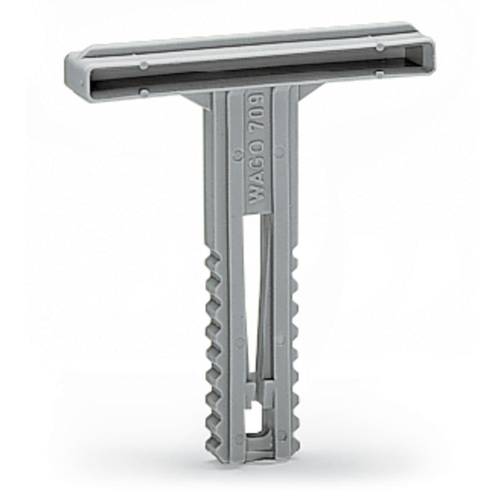 WAGO 709-119 Trägerendelement Grau 50 St.