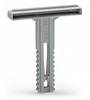 WAGO 709-119 Trägerendelement Grau 50 St.