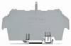 WAGO 709-167 Abdeckprofilträger Grau 10 St.
