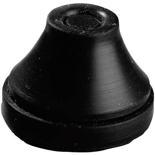 PB Fastener MF-M16-EB Kabeldurchführung Klemm-Ø (max.) 7 mm Plattenstärke (max.) 4 mm EPDM Schwarz 1 St.