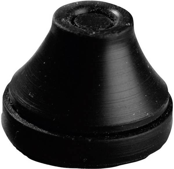 PB Fastener MF-M16-EB Kabeldurchführung Klemm-Ø (max.) 7 mm Plattenstärke (max.) 4 mm EPDM Schwarz 1 St.