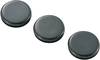 TRU COMPONENTS TC-GMCQR-2015203 Kabeldurchführung geschlossen Klemm-Ø (max.) 15.5 mm Plattenstärke (max.) 1.7 mm PVC Schwarz 100 St.