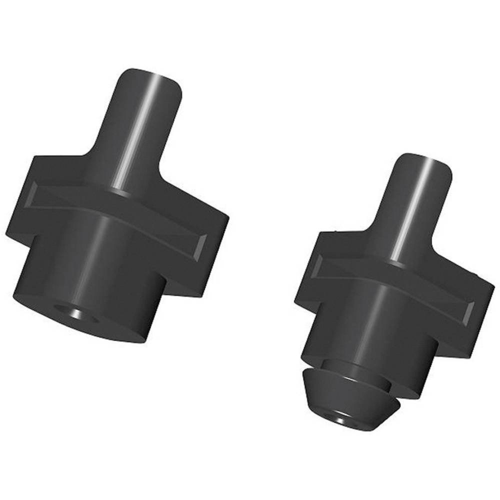 PB Fastener Printplaatdemper voor hoeken EES-16-60-20 Met insteekvoet (l x b x h) 10 x 10 x 19.9 mm 