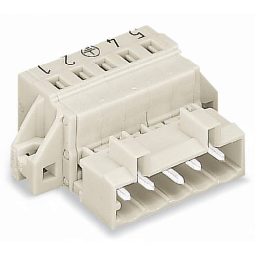 WAGO Stiftleiste (Standard) 2060 Polzahl Gesamt 16 Rastermaß: 5 mm 721-616/019-044 25 St.