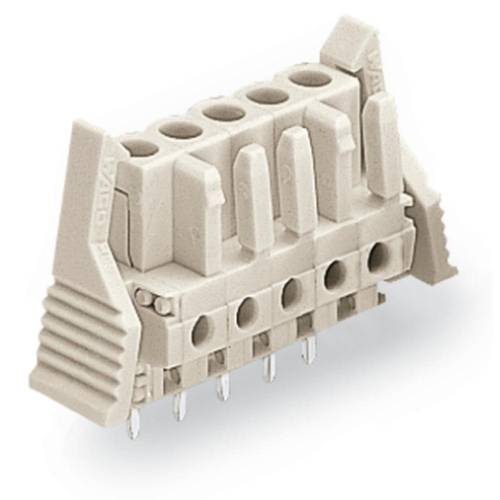 WAGO Buchsengehäuse-Platine 722 Polzahl Gesamt 4 Rastermaß: 5 mm 722-134/039-000 50 St.