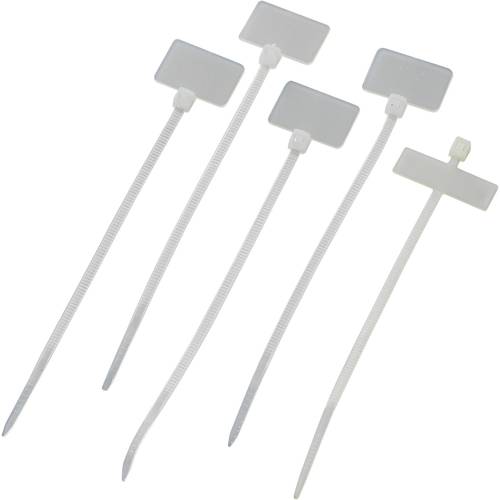 TRU COMPONENTS Leitermarkierer Beschriftungsfläche: 20 x 13 mm Natur 100 St.
