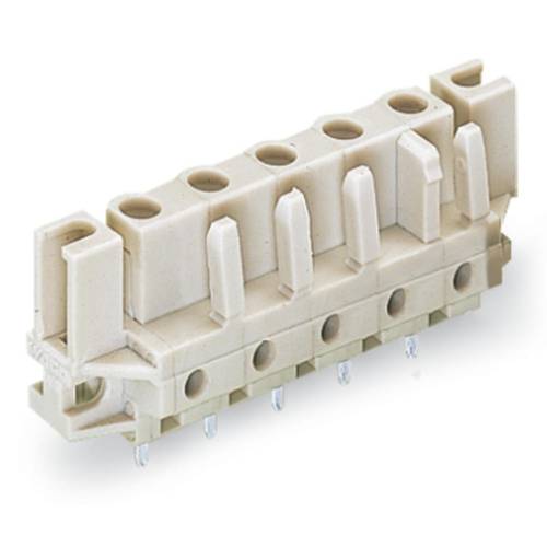 WAGO Buchsengehäuse-Platine 722 Polzahl Gesamt 4 Rastermaß: 7.50 mm 722-734/047-000 50 St.