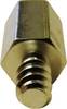 TOOLCRAFT 59006985 DIBLZ AK 30X5/IM3/8 Abstandsbolzen M3 M3 Messing 1 St.
