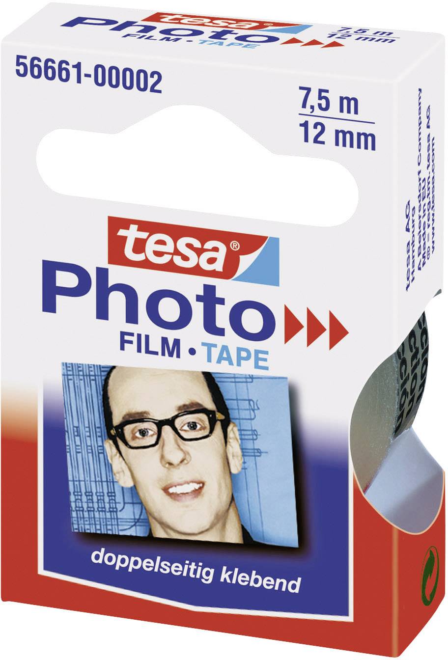 tesa Photo® Film Ersatzrolle (L x B) 7.5 m x 12 mm Transparent Inhalt: 1 St.