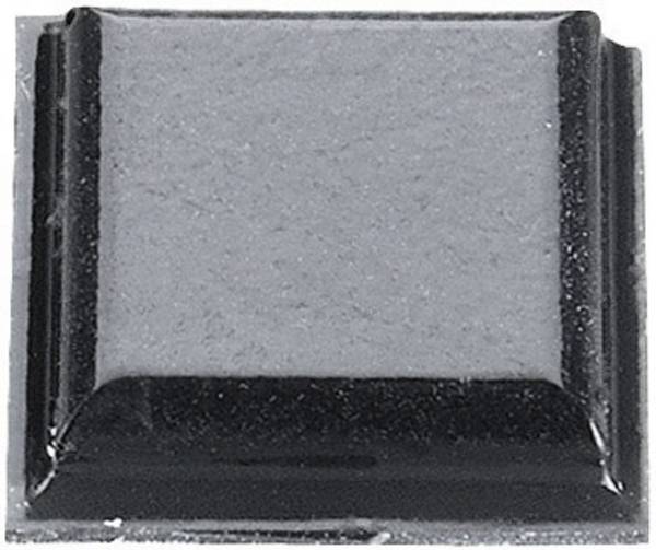 3M SJ 5007 Gerätefuß selbstklebend, quadratisch Schwarz (L x B x H) 10.2 x 10.2 x 2.5 mm 1 St.