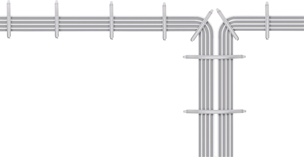 700910 700910 Kabelhalter für Steckmontage im Mauerwerk, halogenfrei