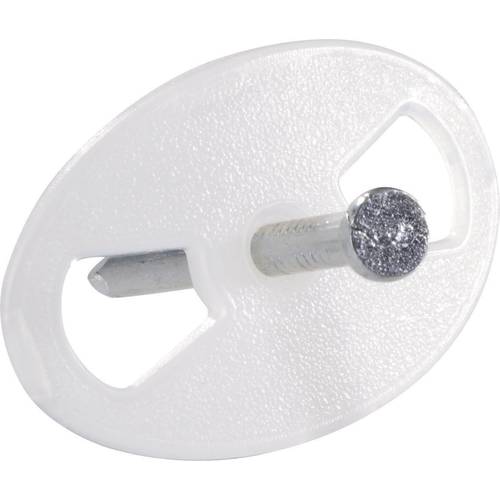 Jäger Direkt 700840 Nagelscheibe 700840 Bündel-Ø-Bereich 20 mm (max) Natur 1 St.