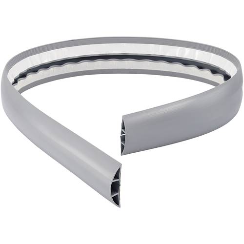 Thumbnail - TRU COMPONENTS Kabelbrücke 1566306 PVC Grau Anzahl Kanäle: 1 1800 mm Inhalt: 1.8 m
