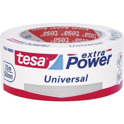 tesa UNIVERSAL 56388-00002-05 Gewebeklebeband tesa® extra Power Weiß (L x B) 25 m x 50 mm 1 St.