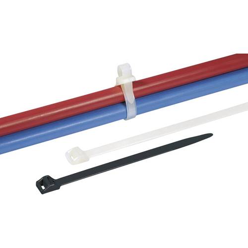 Thumbnail - HellermannTyton 111-70110 RLT150-N66-BK-L1 Kabelbinder 770 mm 8.90 mm Schwarz Lösbar, Hitzestabilisiert 50 St.