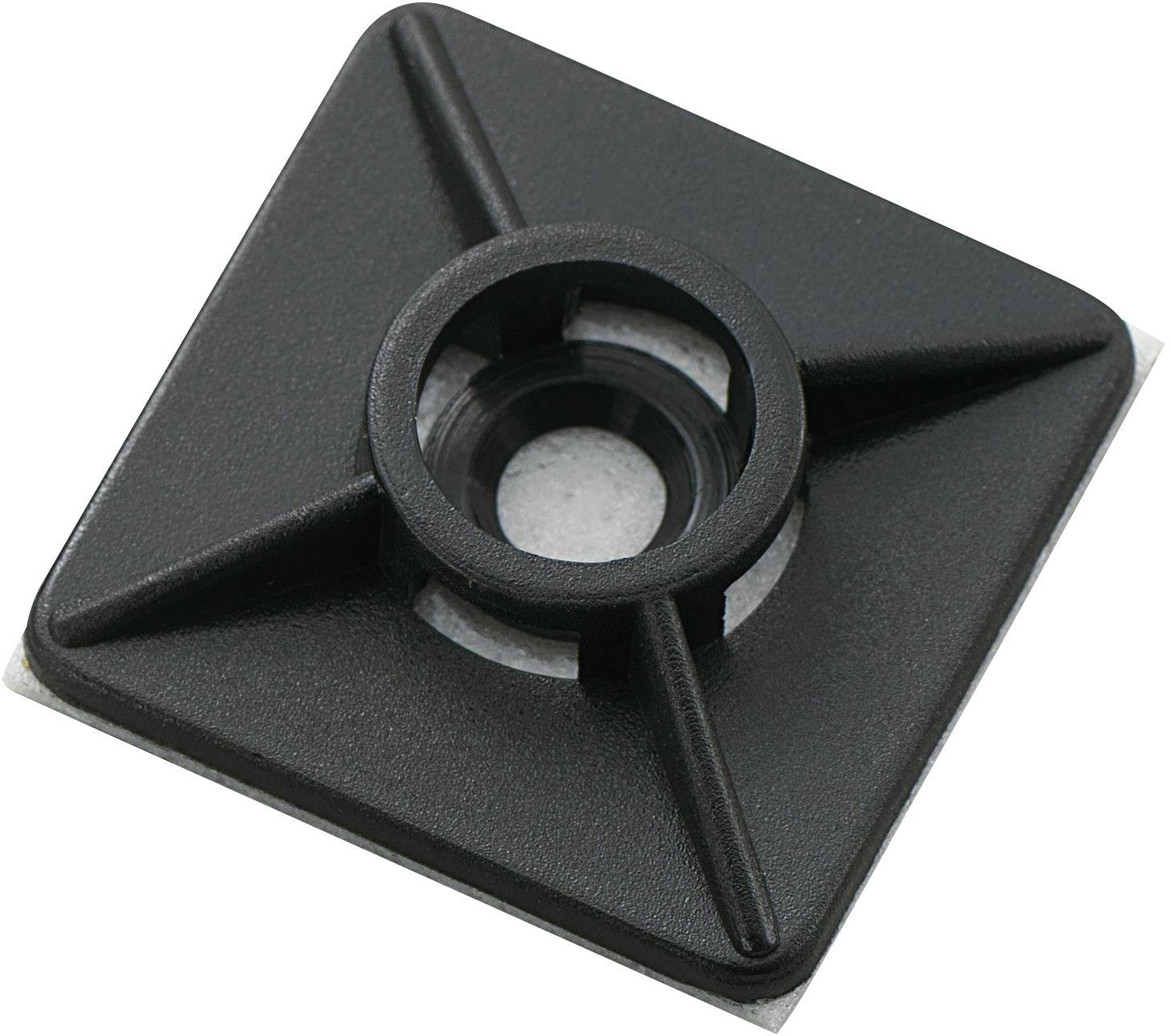 TRU COMPONENTS WCA26RBK Fastgørelsessokkel 541541 Bundt-Ø-område 4.80 mm (max) 4-dobbelt indfletning Sort 1 stk