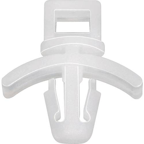 TRU COMPONENTS TC-PHC-4203 Kabelhalter 1593073 Bündel-Ø-Bereich 10.10 mm (max) mit Lamellenfuß Natur 1 St.