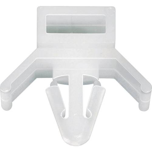 TRU COMPONENTS TC-PHC-8203 Kabelhalter 1593075 Bündel-Ø-Bereich 21.30 mm (max) mit Lamellenfuß Natur 1 St.