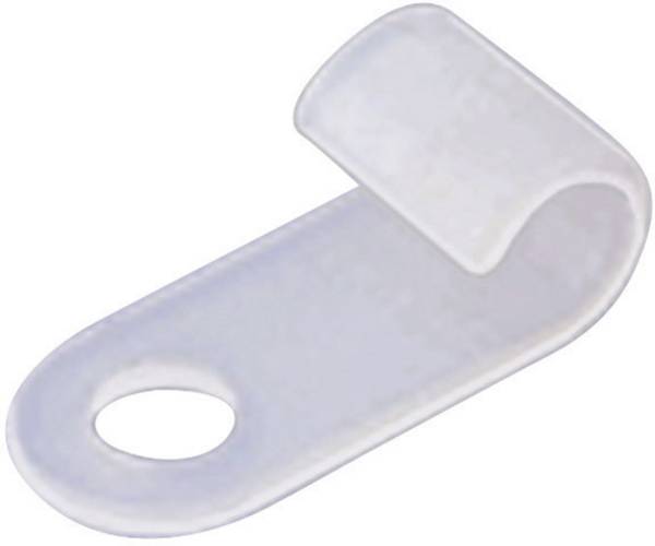 TRU COMPONENTS TC-KUC5203 Befestigungsschelle schraubbar 1593077 Bündel-Ø-Bereich 5 mm (max)   Natur 1 St.