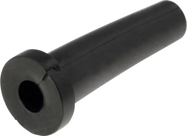 HellermannTyton HV2101-PVC-BK-M1 Knickschutztülle Klemm-Ø (max.) 5.5 mm PVC Schwarz 1 St.